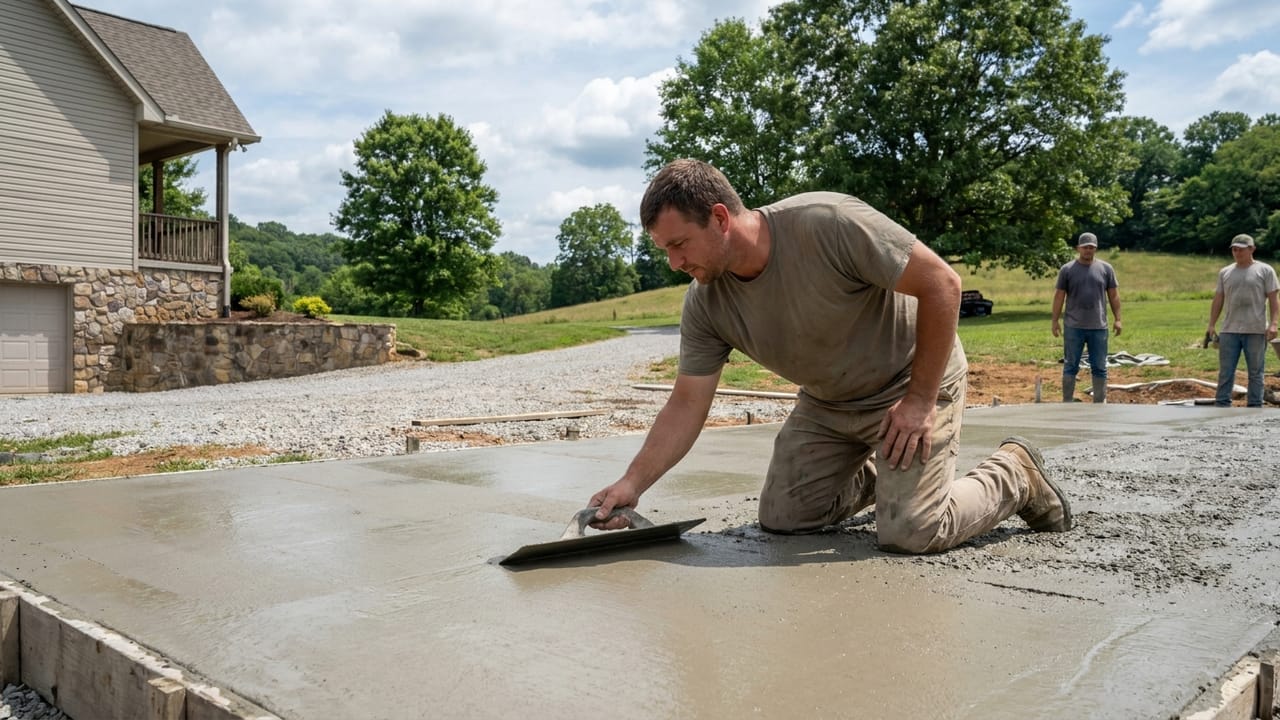 Garage & Shop Slabs in Nashville